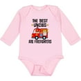 thumbnail image 3 of Inktastic Best Uncles Are Firefighters Boys or Girls Long Sleeve Baby Bodysuit, 3 of 5
