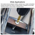 thumbnail image 2 of 4 pcs Drill Bit Set Broken Head Screw Removal Tool Bolt Screw Extractor Breaker Screw Remover Stripping Tool titanize, 2 of 6