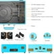thumbnail image 4 of Tocadiscos Maleta portátil Bluetooth de 3 velocidades Reproductor de vinilo con parlantes incorporados Tocadiscos Sonido de audio mejorado Cuero de PU Vintage, 4 of 5