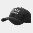 thumbnail image 2 of Pavied Baseball Cap Gorras Para Hombres Originales Embroidered Adjustable Baseball Caps Gift For Couples Parents Snapback Hats for Men Running Hat Black 2 A, 2 of 4