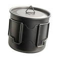 thumbnail image 3 of Almencla Titanium Pot Backpacking Bottle Drinking Pot Portable Camping Tea Coffee Mug for 500ML, 3 of 8