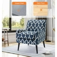 thumbnail image 4 of 36" x 48" Home Office Chair Mat with Spikes Bottom, PVC Translucent Rolling Computer Chair Mat Carpet Floor Protector, Rectangle, 4 of 8