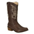 thumbnail image 1 of J's.o.l.e Women's Western Cowboy Boots Wide Calf Female Brown US Size 7.5, 1 of 7