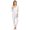 gray, variant on Women s Onesie Pajama Pajamas Bandage One Piece Long Sleep Romper Jumpsuit Bodycon Star Print Sleepwear Pjs Sets Soft Zip Up Thin Plus Size Cute Body