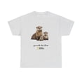 thumbnail image 3 of National Geographic Cream Otter T-Shirt, Cute Otter Shirt for Animal Lovers, National Geographic Style Graphic Tee, 3 of 6