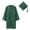 Green, variant on Graduation Kindergarten Cap Gown Set with Tassel Shiny Zipper Unisex Graduation Gown with Pockets Graduation Outfit Kids Graduation Dress for Toddlers and Children 2-13 Years