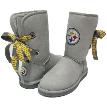 

Women s Cuce Pittsburgh Steelers Champion Ribbon Boots