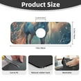thumbnail image 2 of Kdxio Forest Lake White Horse Pattern Non-Slip Diatom Mud Faucet Drain Pad,Self Absorbent Mat for Kitchen Sink for Variety Kitchen & Bathroom Countertops, 2 of 7
