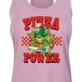 thumbnail image 3 of Teenage Mutant Ninja Turtles - Pizza Power  - Women's Racerback Tank Top, 3 of 5