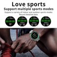 thumbnail image 4 of Smart Watch BT Call Blood Oxygen Heart Rate Monitor Sleep Tracker Exercise Mode Message Reminder for Android/iOS Stainless Steel Men's Business Watch, 4 of 4