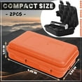 thumbnail image 4 of 2 Pcs Small Waterproof Case with Foam - Small Dry Box Waterproof Cases Geocache Containers Small Hard Case with Foam - Hard Plastic Case with Foam Water Proof Case Waterproof Hard Case with Foam, 4 of 4