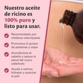 thumbnail image 4 of Aceite de Ricino M3 Naturals 100% Puro y Orgánico, para Crecimiento de Cabello, Pestañas y Cejas, 500 ml, 4 of 8