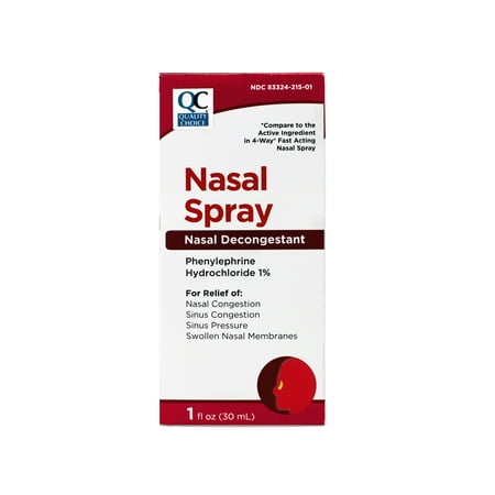 Quality Choice Saline Nasal Relief Moisturizing Spray 1.5 Oz