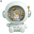 thumbnail image 2 of Gwong Juguete Ahorro de la decoración del banco Luminoso resina ornamental para niños Astronauta Piggy Bank para la mesa de noche Gwong 30013049, 2 of 6