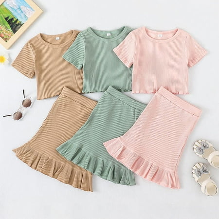 

TOWED22 First Birthday Outfit Girl Toddler Baby Girls St. Patrick Day Outfit Four-Leaf Clover Romper Bodysuit Green Skirts Headband 3Pcs Clothes Set Green
