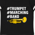 thumbnail image 4 of Inktastic #Trumpet #Marching #Band Hashtag White Text Boys or Girls Toddler T-Shirt, 4 of 5