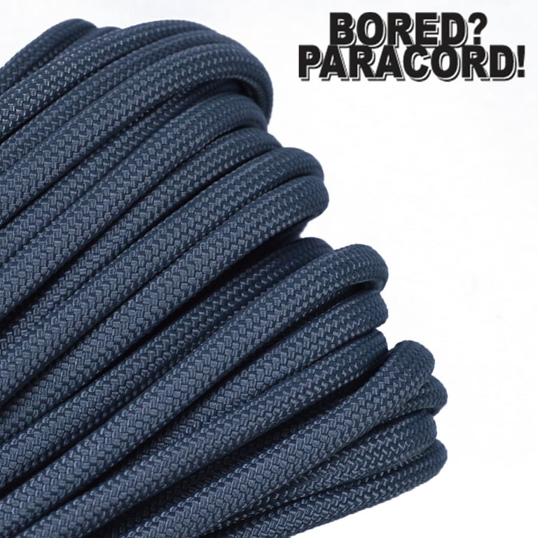 Bored Paracord Brand 550 lb Type III Paracord - Foliage Green 1000 Feet 