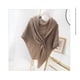 thumbnail image 4 of Qarigey Chal de mujer, abrigos cálidos de otoño, bufanda de hombro de Color sólido, Poncho, decoración de moda, prendas de vestir Accesorios de disfraces Gris, 4 of 6