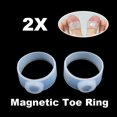 thumbnail image 2 of 2 uds anillos magnéticos adelgazantes para el dedo del pie cuerpo perder peso quemar grasa herramienta de silicona Likrtyny cuidado belleza, 2 of 3
