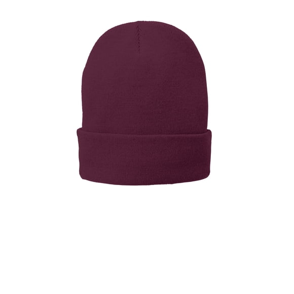 Gorra tejida con forro polar de Port & Company?. CP90L Puerto & Compa??a CP90L