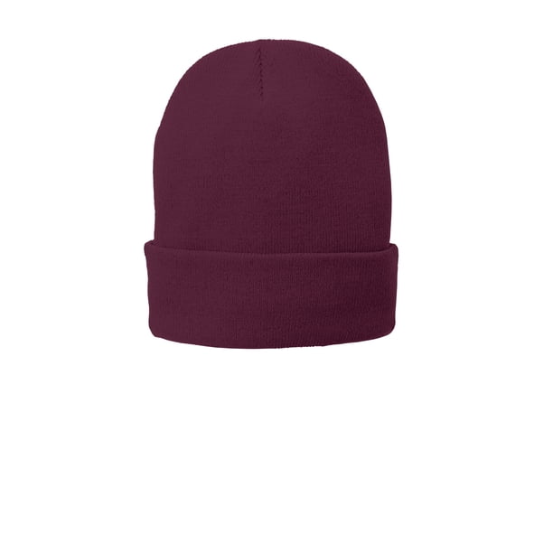 Gorra tejida con forro polar de Port & Company?. CP90L Puerto & Compa??a CP90L