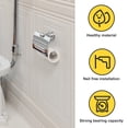 thumbnail image 3 of OULII 2pcs Paper Box Roller Use White Bathroom Supplies for General Users, 3 of 8