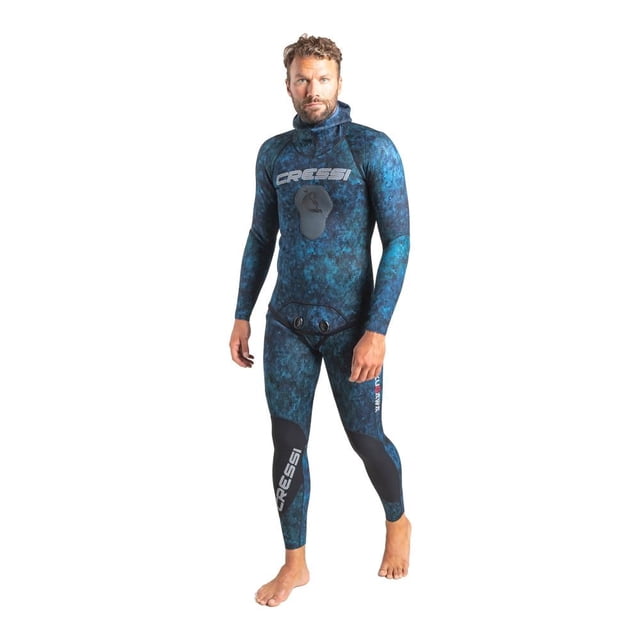 Traje 2 piezas para Caballero Cressi Tokugawa Neopreno de 2mm Talla XL Azul