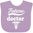 thumbnail image 3 of Inktastic Future Doctor Medical Career Boys or Girls Baby Bib, 3 of 4