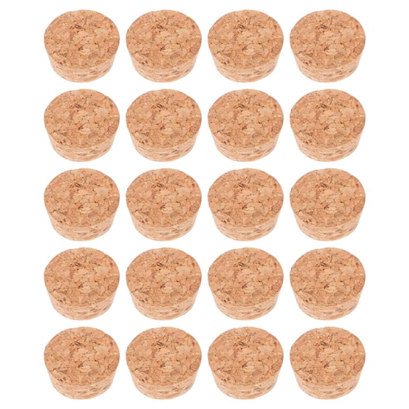 Hemobllo 20pcs Wooden Corks for Bottles Natural Cork for Home Spa and Office Use