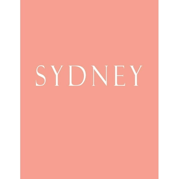 Sydney: Decorative Book to Stack Together on Coffee Tables, Bookshelves and Interior Design - Add Bookish Charm Decor to Your Home - Stack Deco Books together to create Your unique Fashion Design styl