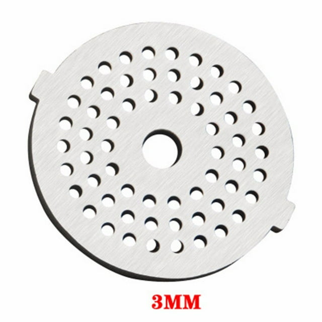 Plaque de Trou de Hachoir à Viande 55MM Ménager 5# Pièces de Hachoir en Acier Inoxydable