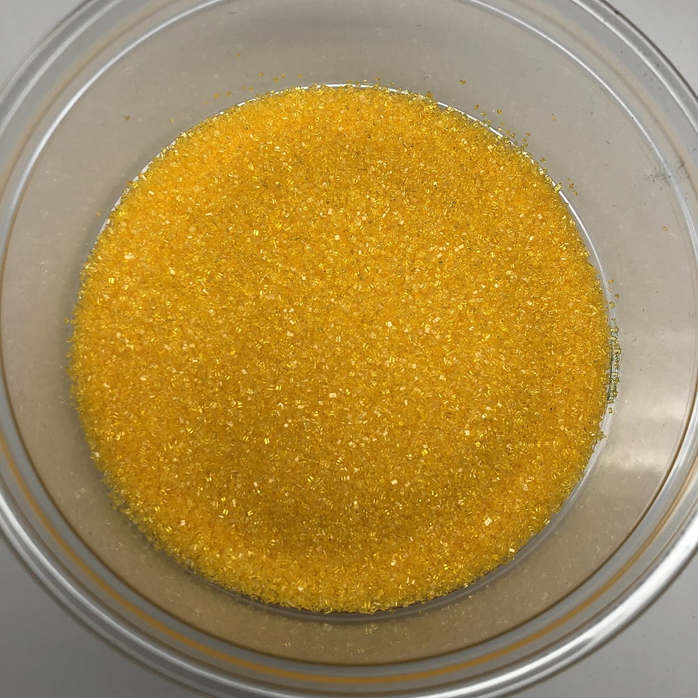 Sugar Sanding Yellow Bakery Topping Sprinkles colored sugar 8 ounces