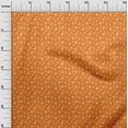 thumbnail image 3 of oneOone Cotton Cambric Orange Fabric Floral Ditsy Craft Projects Decor Fabric Printed By The Yard 42 Inch Wide, 3 of 4
