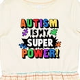 thumbnail image 4 of Inktastic Autism is My Super Power with Puzzle Pieces Girls Toddler Dress, 4 of 5