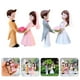 thumbnail image 4 of 2 pares de figuras de pareja de novios, estatuas románticas de novios y decoración para tartas de boda., 4 of 8