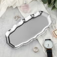 thumbnail image 5 of Silver Wave Stainless Steel Jewelry Tray, Metal Organizer for Small Accessories, 5 of 5