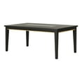 thumbnail image 3 of Furniture of America Halcyon Solid Wood 72-inch Indoor Dining Table, Espresso, 3 of 7