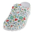 thumbnail image 6 of Womens Print Work Nurse Kitchen Nursing Clogs Shoes Slip on Sandals Summer Beach 40 41, 6 of 8