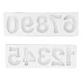 thumbnail image 2 of 0-9 Number Candy Mould, Cupcake Decorating Number Mould Reusable High Temperature Resistant  for Cookies Chocolate for Beginner, 2 of 7