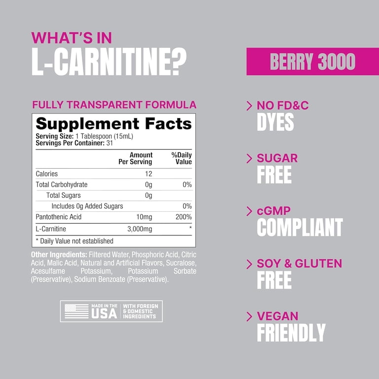 rc l-carnitine 3000 liquid Applied Nutrition L Carnitine 3000 | Supports Athletic Performance | 480ml