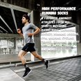 thumbnail image 2 of Compression Socks for Women & Men Circulation - Plantar Fasciitis Crew Socks Best Support for Athletic Running Cycling, 2 of 6