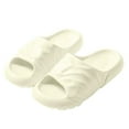 thumbnail image 4 of Quaouag Cloud Slippers for Women and Men, Pillow House Slippers Shower Shoes Indoor Slides Bathroom Sandals, Ultimate Comfort, Lightweight, Thick Sole, Non-Slip, Easy to Clean, 4 of 6