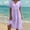 🔥 Purple, variant on Sentmoon Plus Size Prom Dress Birthday Dresses for Women Summer 2026 Solid Color Sleeveless V Neck Regular Fit Modest Dresses for Women for Work and Chic Style S-3XL