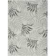 thumbnail image 5 of Nourison Garden Oasis Indoor/Outdoor Grey 6' x 9' Area Rug (6x9), 5 of 10