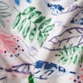 thumbnail image 5 of GDF Studio Adison Modern Fabric 3 Foot Bean Bag, Leaf Blossom Print and White, 5 of 6