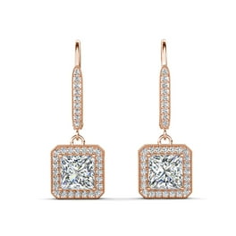 Cubic Zirconia & Simulated Pearl Brooch Pin For Women - Rhinestone Bouquet Design, Copper Setting