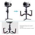 thumbnail image 4 of Empuñadura DF DIGITALFOTOS ARES Z Eje Gimbal Resorte Manija doble Flexiable Amortiguador Desmontable Desmontable Manija doble para Zhiyun Crane 2 DJI Ronin S FeiyuTech AK2000 / 4000 Moza Air Cross 3 e DF DIGITALFOTO Resolver, 4 of 7