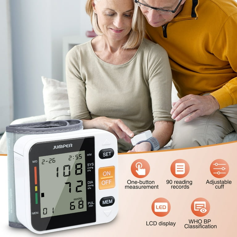 JUMPER Blood Pressure Monitor Automatic Blood Pressure Cuff for