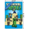 thumbnail image 5 of Minecraft - Survival Mode Wall Poster, 14.725" x 22.375", 5 of 5