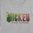 thumbnail image 3 of Wicked: Part 2 -  For Good Logo - Juniors Cropped Short Sleeve Graphic T-Shirt, 3 of 5